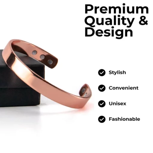 Pure Magnetic Copper Therapy Bangle Bracelet