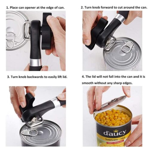 Stainless Steel Safe Cut Can Opener