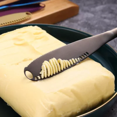 3-In-1 Kitchen Stainless Steel Butter Spreader