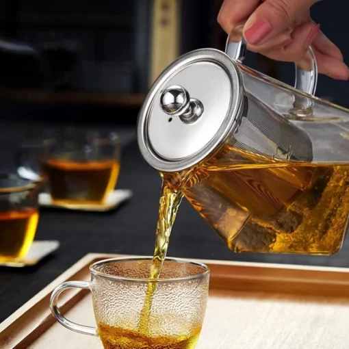 Borosilicate Glass Teapot