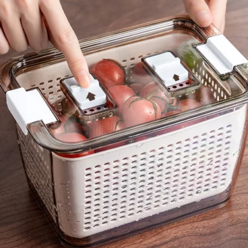 Multi-Use Fridge Storage Container Organizer