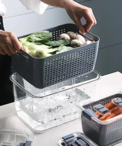 Multi-Use Fridge Storage Container Organizer