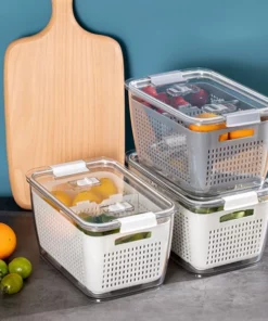 Multi-Use Fridge Storage Container Organizer