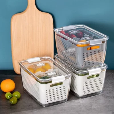 Multi-Use Fridge Storage Container Organizer