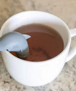 Shark Shaped Silicone Tea Strainer