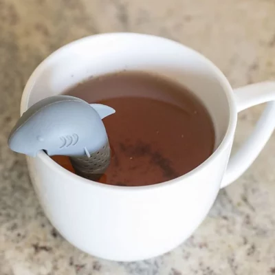 Shark Shaped Silicone Tea Strainer