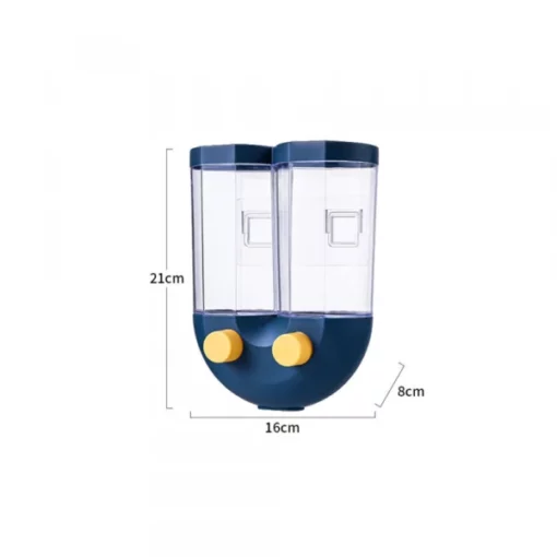 Push-Type Wall-Mounted Grain Storage Tank