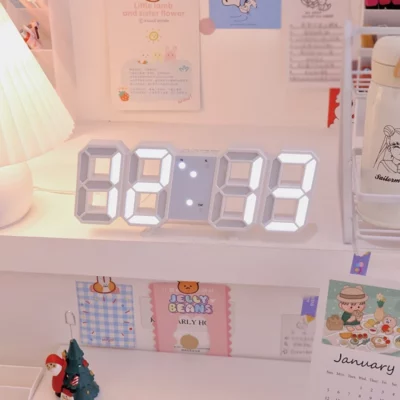 Auto-Dimming Led Digital Alarm Clock