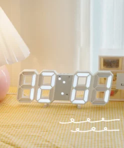 Auto-Dimming Led Digital Alarm Clock