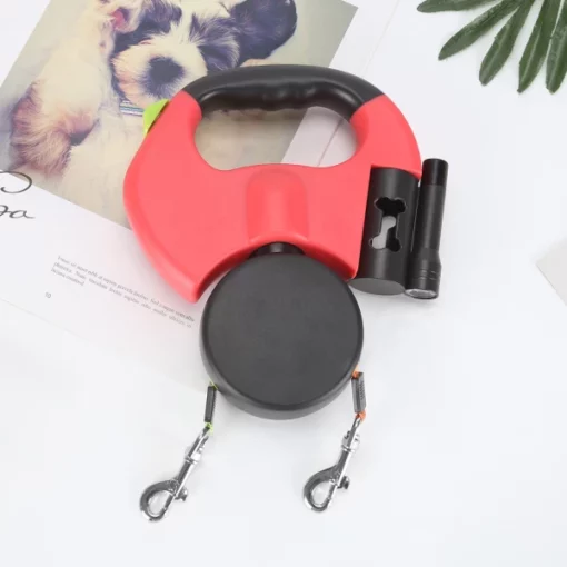 3M Retractable 2 Dog Leash