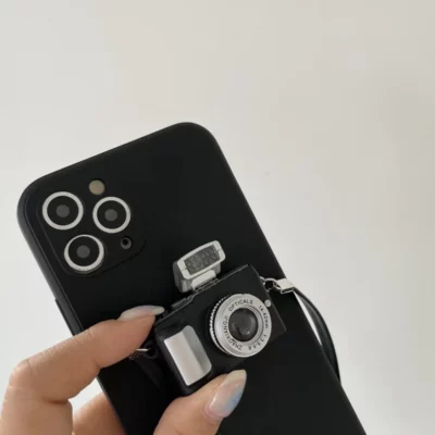 3D Retro Camera Phone Case