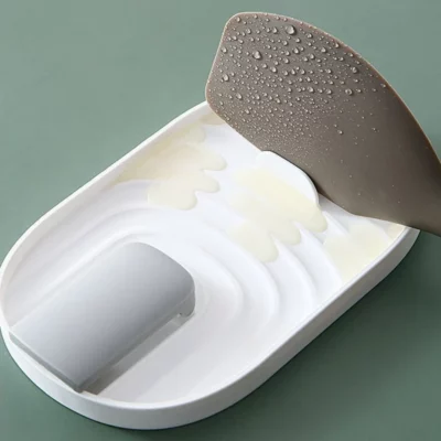 Anti-Slip Spoon & Lid Holder