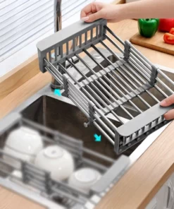 Expandable Dish Drying Rack