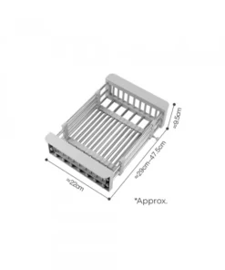 Expandable Dish Drying Rack