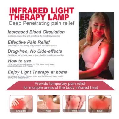 Rejuvenating LED Therapy Spa Facial Vitamin D Infrared Lamp