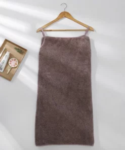 Wearable Microfiber Bath Towel Bathrobe