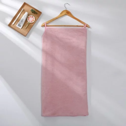 Wearable Microfiber Bath Towel Bathrobe