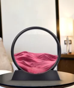 3D Moving Sand Hourglass