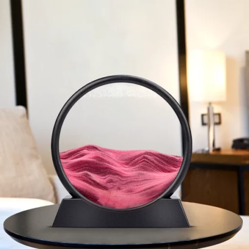 3D Moving Sand Hourglass