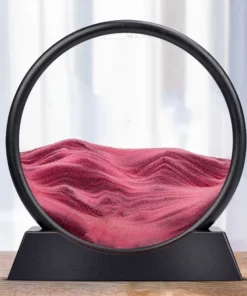 3D Moving Sand Hourglass