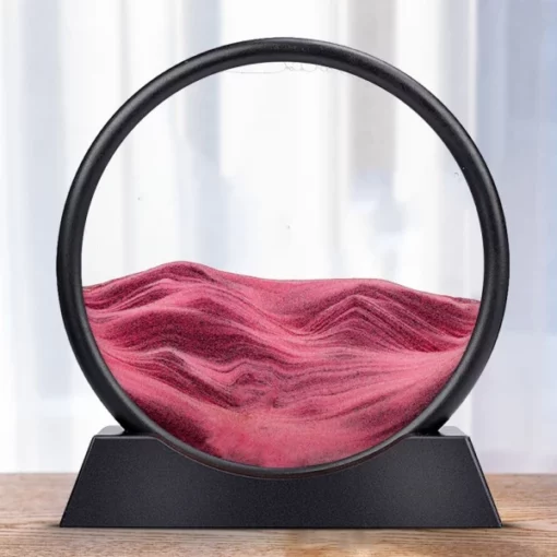 3D Moving Sand Hourglass