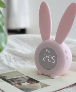 Creative Rabbit Ear Alarm Clock