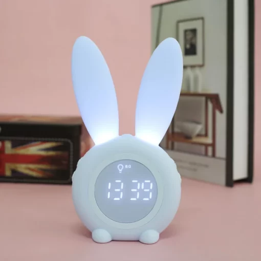 Creative Rabbit Ear Alarm Clock