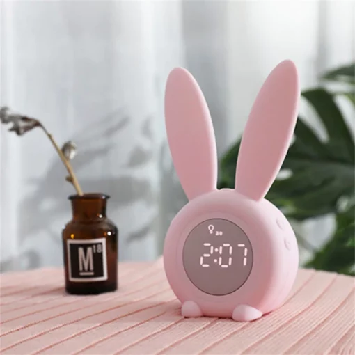 Creative Rabbit Ear Alarm Clock - Image 6