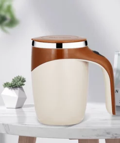 Automatic Self-Stirring Magnetic Mug