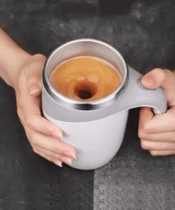 Automatic Self-Stirring Magnetic Mug