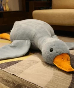 Giant Furry Duck Plush Toy