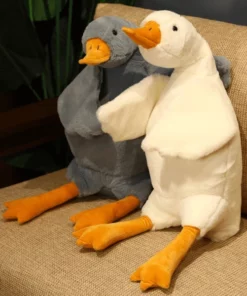 Giant Furry Duck Plush Toy