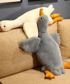 Giant Furry Duck Plush Toy