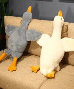 Giant Furry Duck Plush Toy