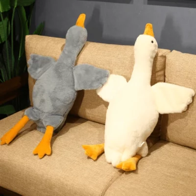 Giant Furry Duck Plush Toy