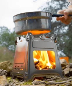 Collapsible Stainless Steel Camping Stove