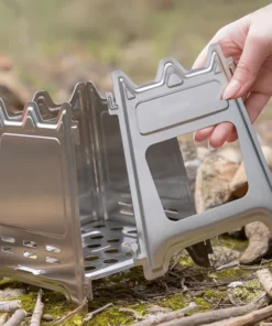 Collapsible Stainless Steel Camping Stove