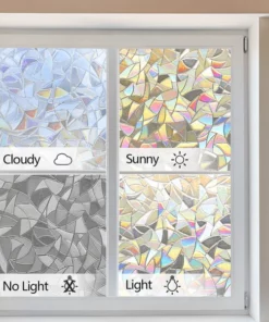 3D Rainbow Window Film