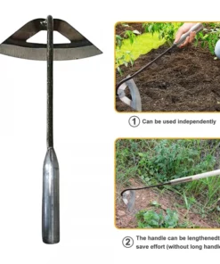 All Steel Hollow Hoe For Gardening