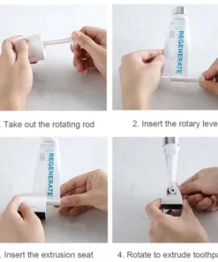 Rolling Tube Toothpaste Squeezer