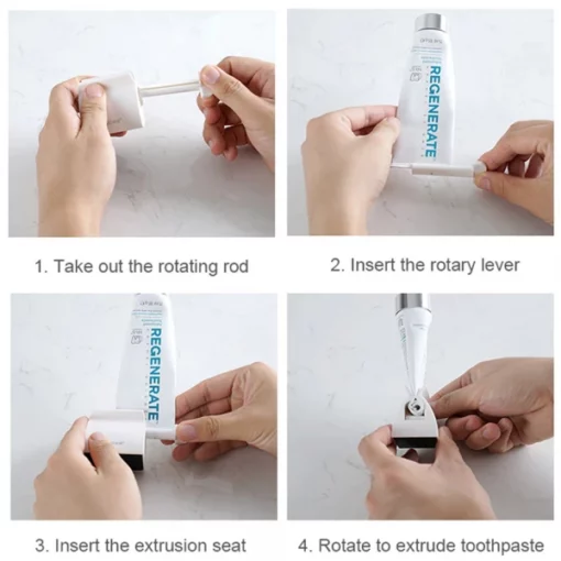 Rolling Tube Toothpaste Squeezer