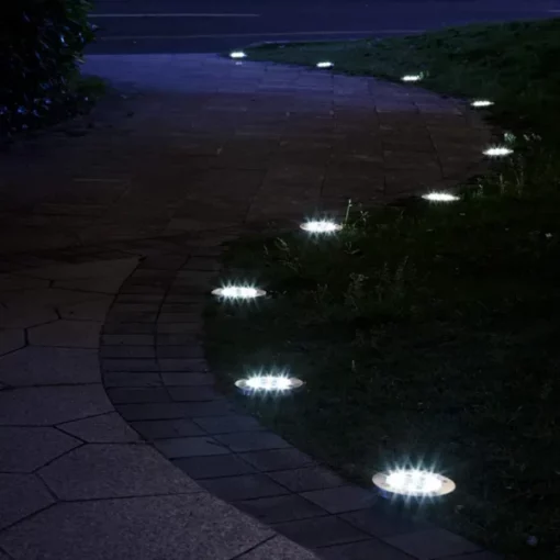 Flat In Ground Solar Lights