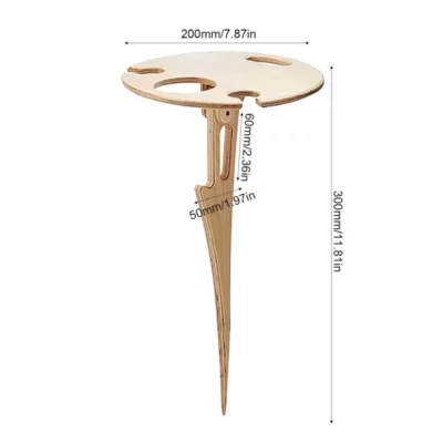 Outdoor Collapsible Wine Table