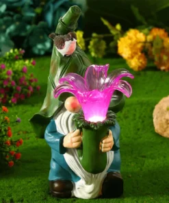 Gnome Solar Lights For Garden