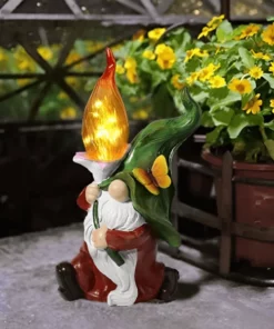 Gnome Solar Lights For Garden