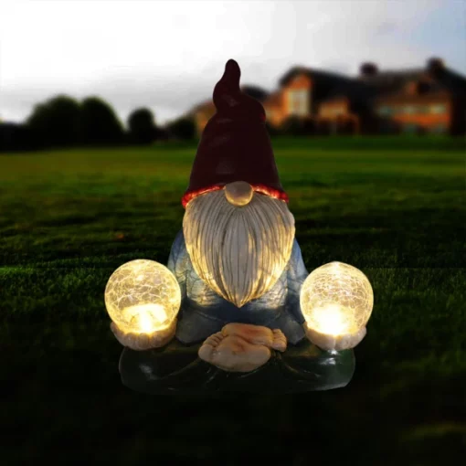 Gnome Solar Lights For Garden