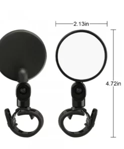 Universal 360 Degree Rotating Bicycle Rear View Mirror