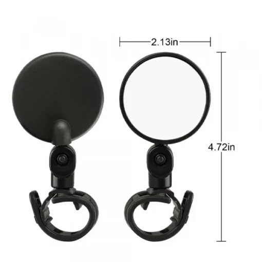 Universal 360 Degree Rotating Bicycle Rear View Mirror