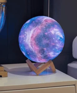 Galaxy Moon Lamp