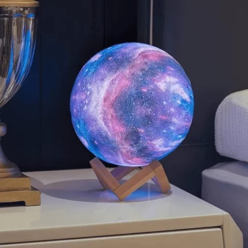 Galaxy Moon Lamp